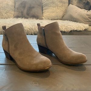 Lucky Brand Suede Booties